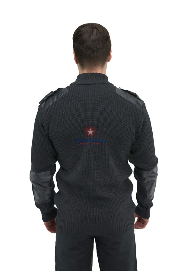 Russian Army Sweater Black