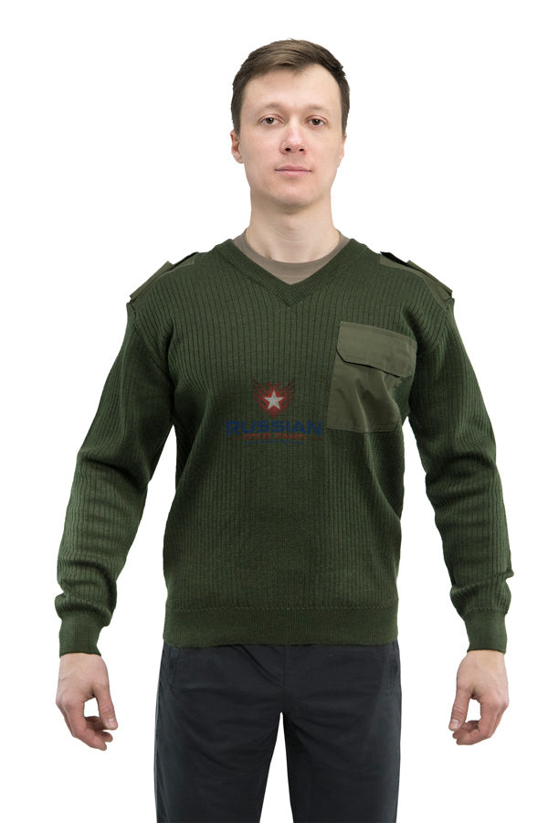 Russian Army Sweater Olive