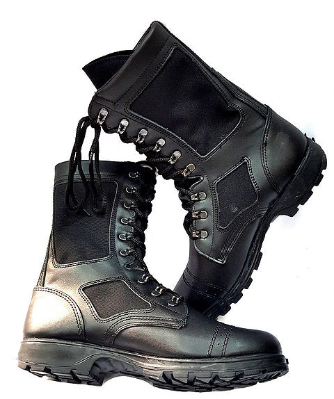 Russian Army VKPO (VKBO) Leather Summer Boots Black