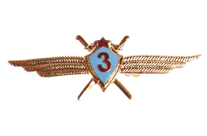 USSR Flight Class 3 Soviet Army Narrow Badge