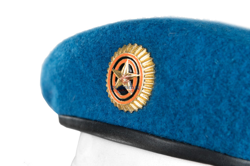 Russian Army Beret With Star Blue