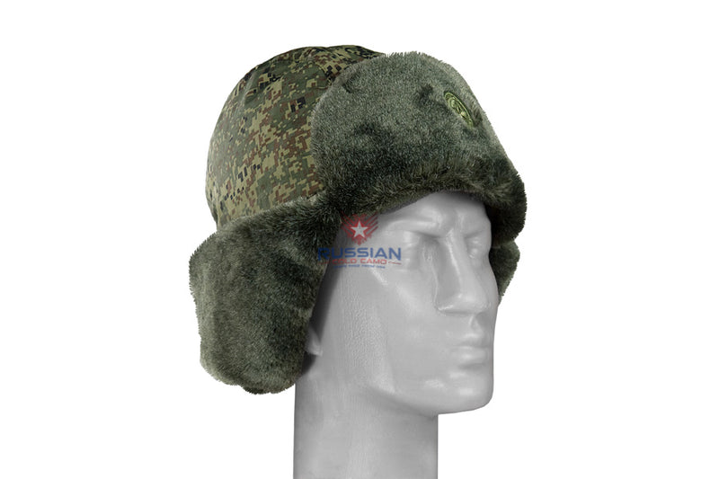Russian Army VKPO (VKBO) Ushanka Winter Hat New Generation EMR (Digital Flora)
