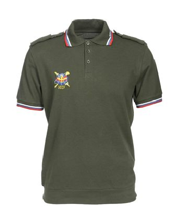 Russian Army Center of Defense Polo T-Shirt Olive