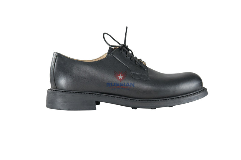 Russian Army Leather Shoes Black